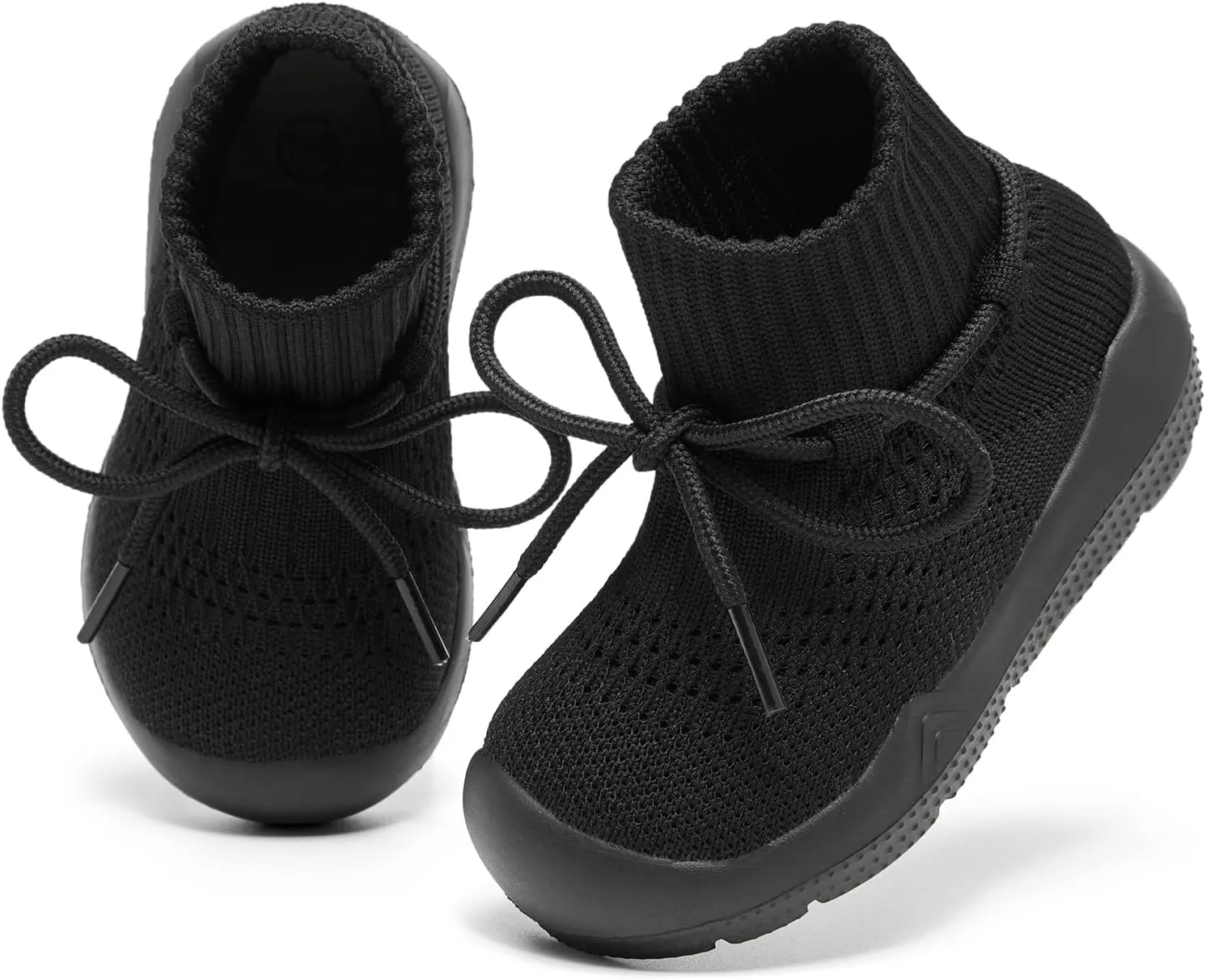 MORENDL Baby Sock Shoes Toddler Sneakers Infant Tennis Slip On Walking Shoes Boys & Girls Non-Slip Slippers