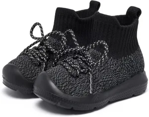 MORENDL Baby Sock Shoes Toddler Sneakers Infant Tennis Slip On Walking Shoes Boys & Girls Non-Slip Slippers