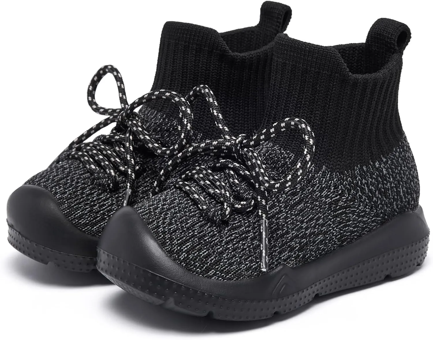 MORENDL Baby Sock Shoes Toddler Sneakers Infant Tennis Slip On Walking Shoes Boys & Girls Non-Slip Slippers