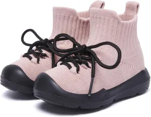 MORENDL Baby Sock Shoes Toddler Sneakers Infant Tennis Slip On Walking Shoes Boys & Girls Non-Slip Slippers