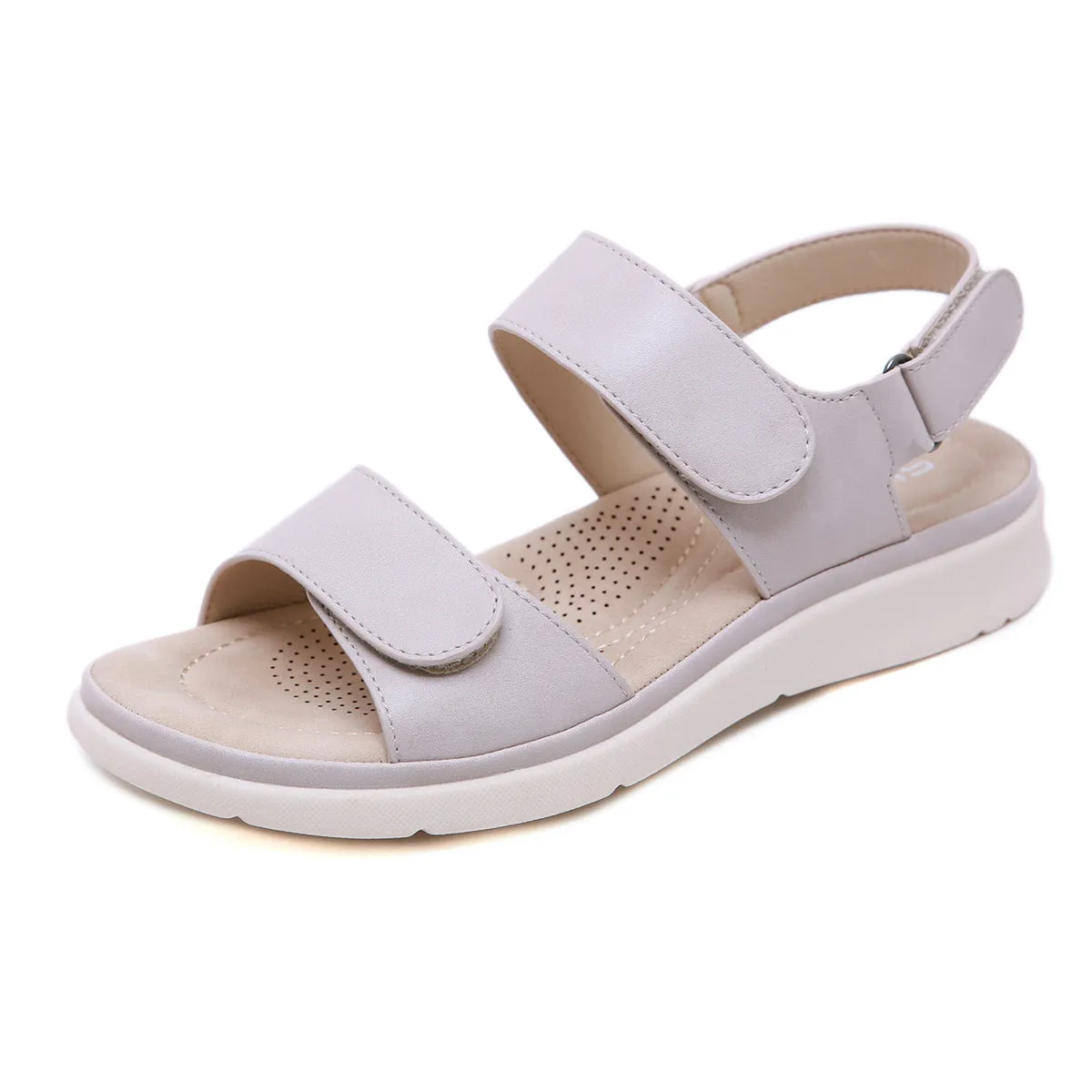 Nanccy Summer Velcro Buckle Massage Sandals