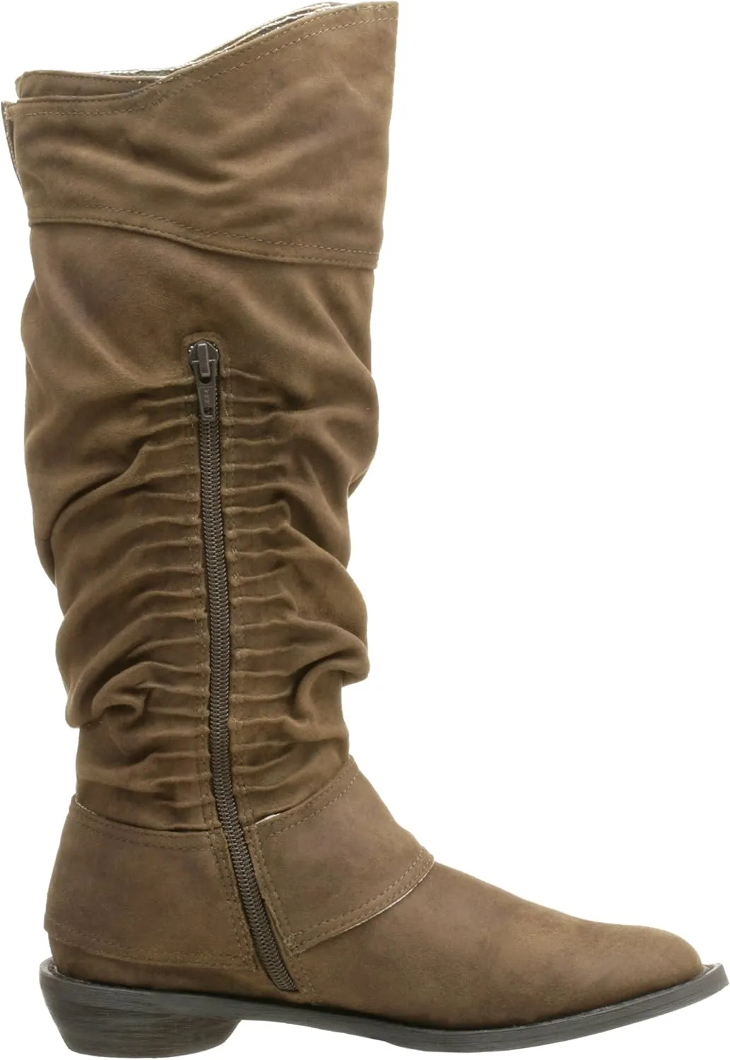 Naughty Monkey Women's Double B Tall Boot with Buckle