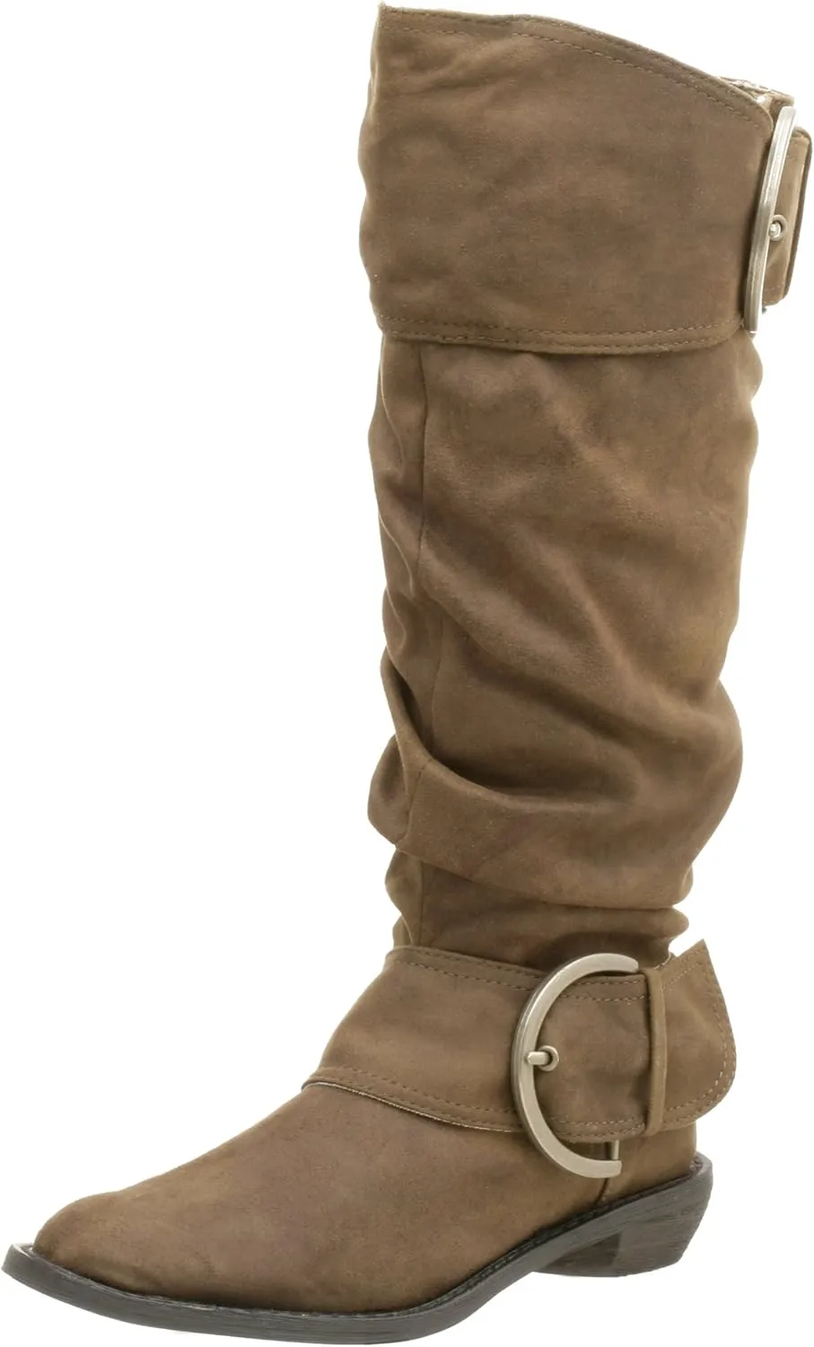 Naughty Monkey Women's Double B Tall Boot with Buckle