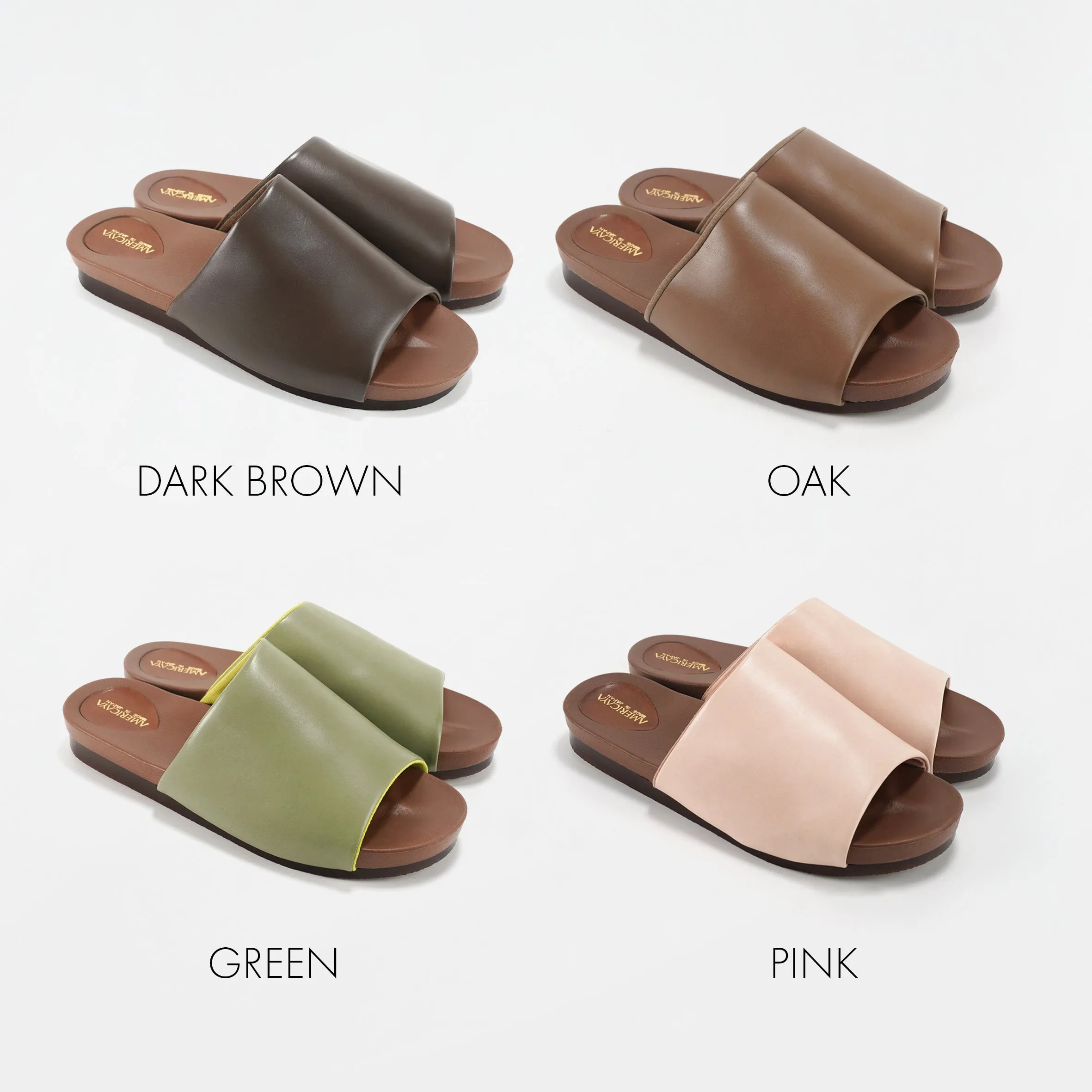 No.8206A Flex Sole Slip-On Sandal