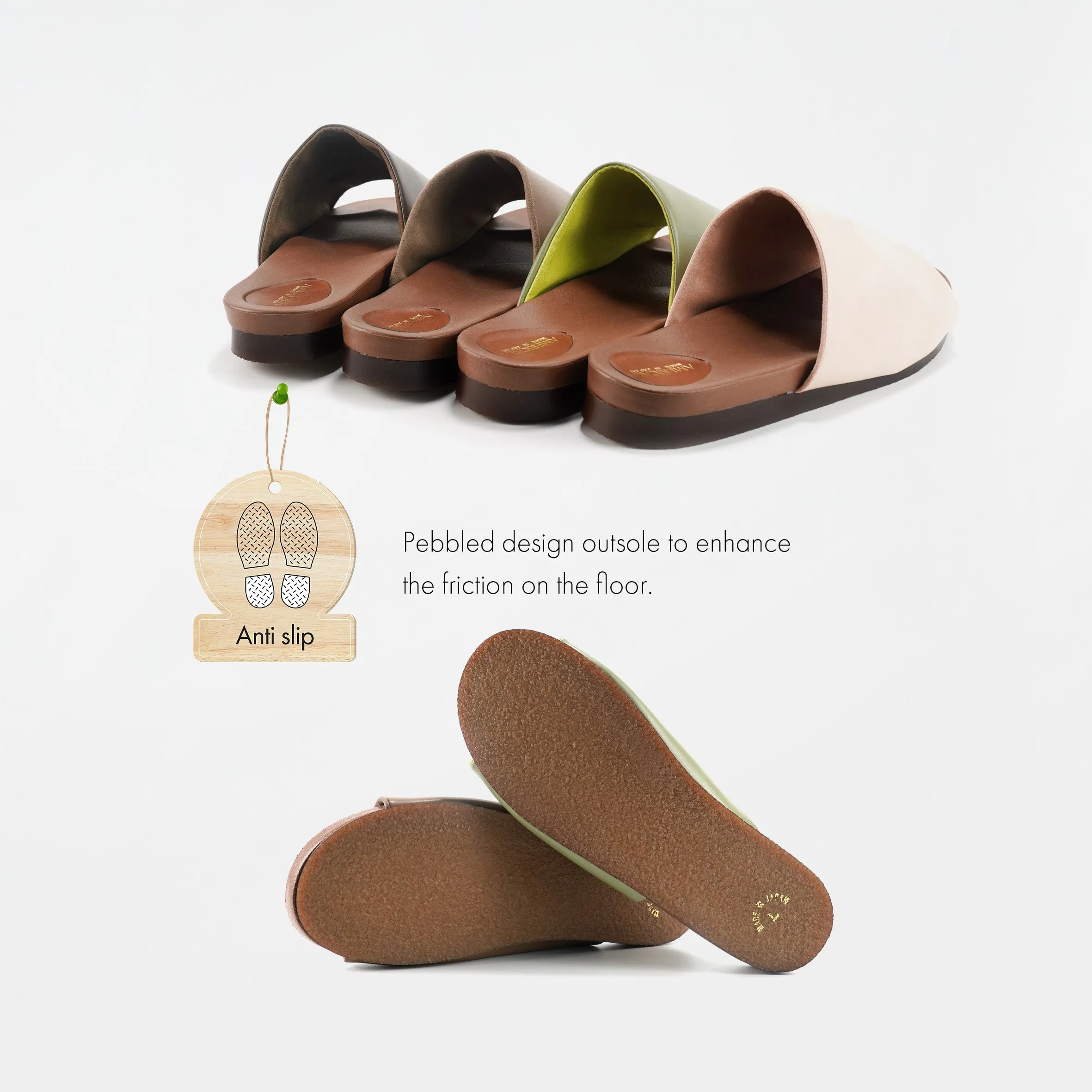No.8206A Flex Sole Slip-On Sandal