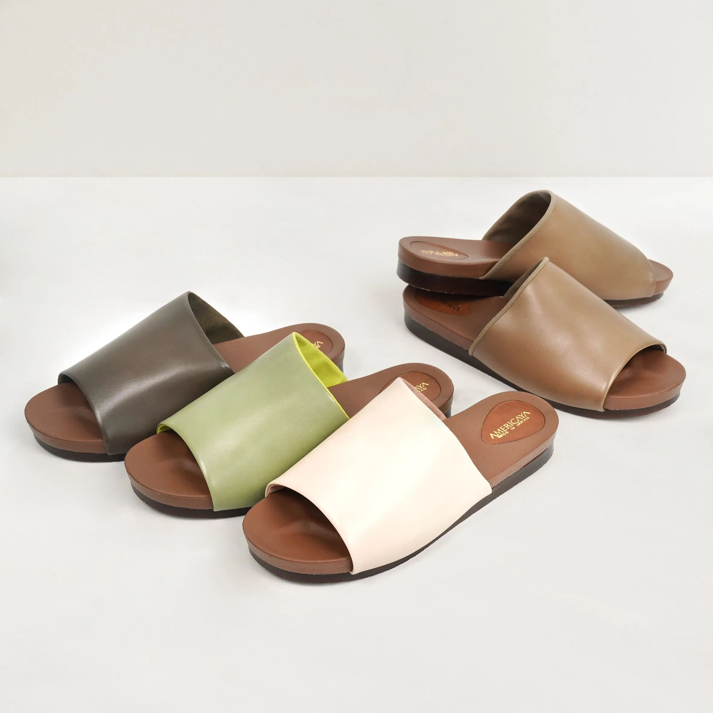 No.8206A Flex Sole Slip-On Sandal