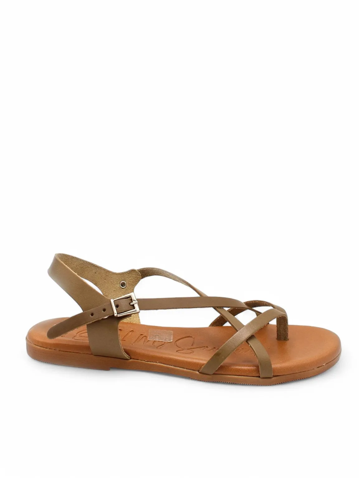 Oh! Fun Gladiator Flat Sandals