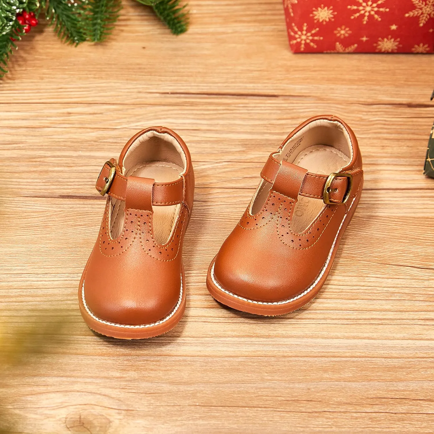 Otter MOMO Toddler/Little Girls Mary Jane Slip-on School Uniform Party Dress Shoes