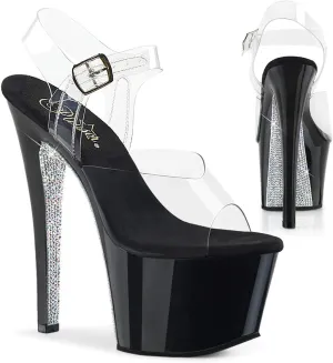 Pleaser Women's Sky-308CRS Ankle-Strap Sandal