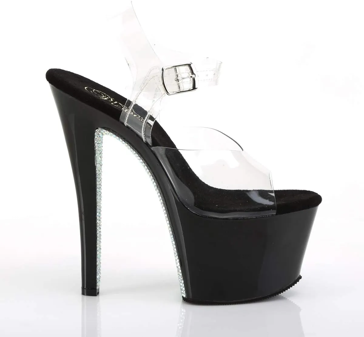 Pleaser Women's Sky-308CRS Ankle-Strap Sandal