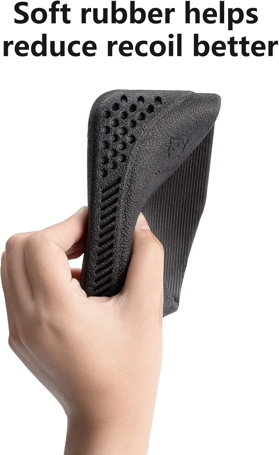 Pridefend Recoil Pad, Synthetic Latex Rubber Slip-On, Recoil Reducing Pad for Rifle and Shotgun Size Options