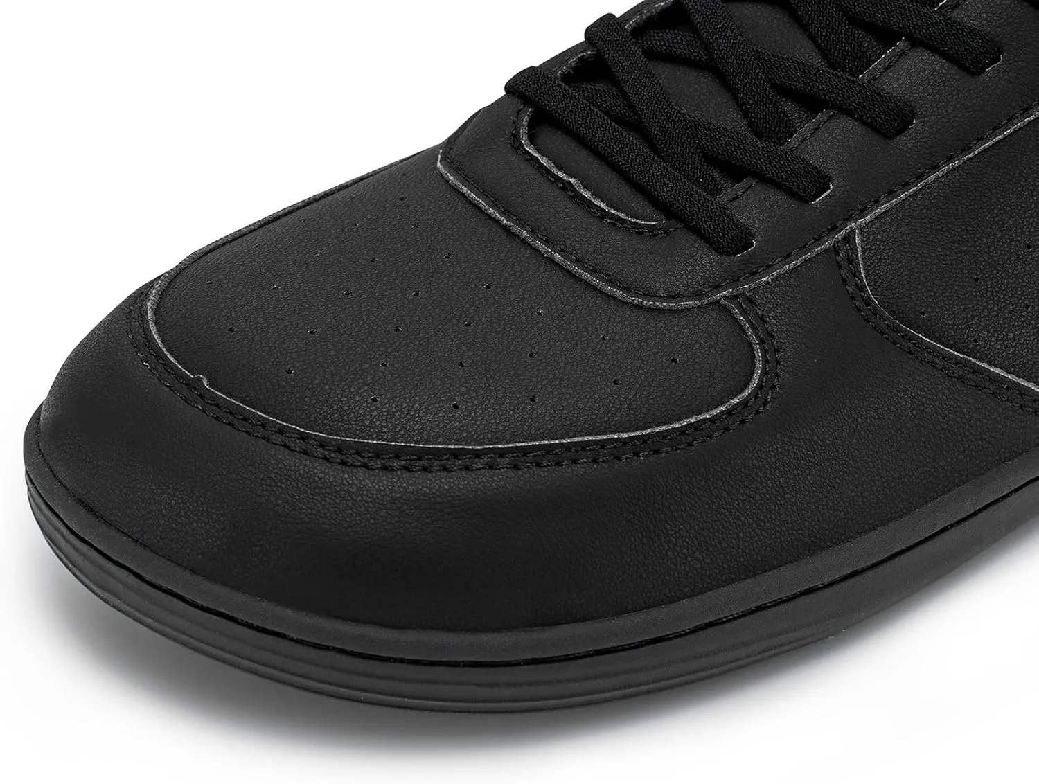 Pulltop Barefoot Wide Toe Box Shoes for Men - Minimalist Barefoot Dress Shoes Sneakers Zero Drop Slip on Walking Non Slip Shoes for Men