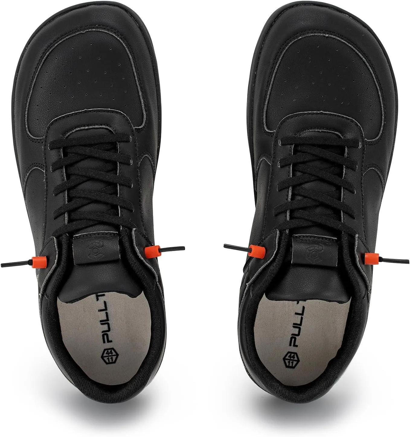 Pulltop Barefoot Wide Toe Box Shoes for Men - Minimalist Barefoot Dress Shoes Sneakers Zero Drop Slip on Walking Non Slip Shoes for Men