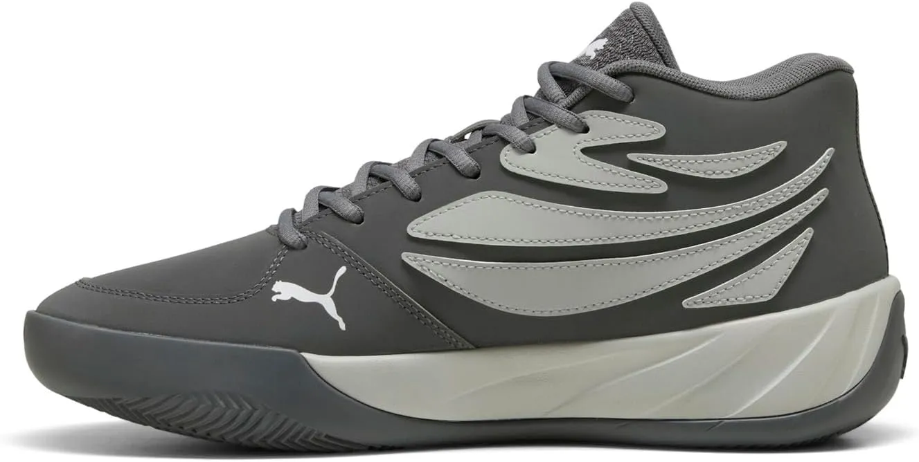 PUMA Men's Court Pro Sneaker, Slate Sky/Matte Silver, 10.5