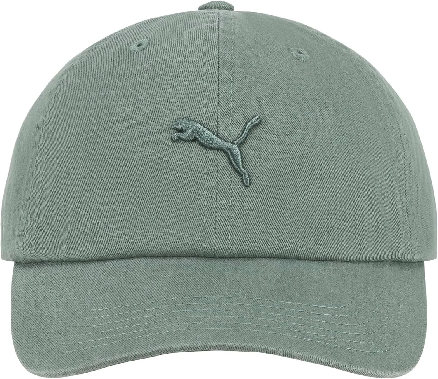PUMA Women's Tonal Jumpcat Washed Cotton Twill Adjustable Baseball Cap