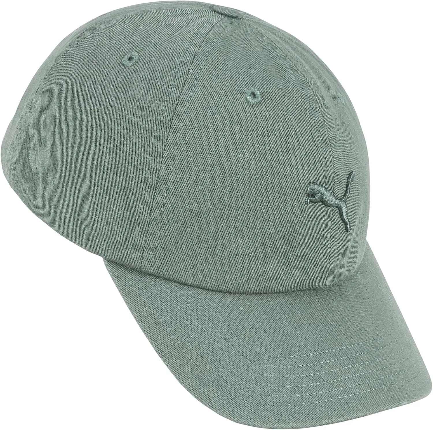 PUMA Women's Tonal Jumpcat Washed Cotton Twill Adjustable Baseball Cap