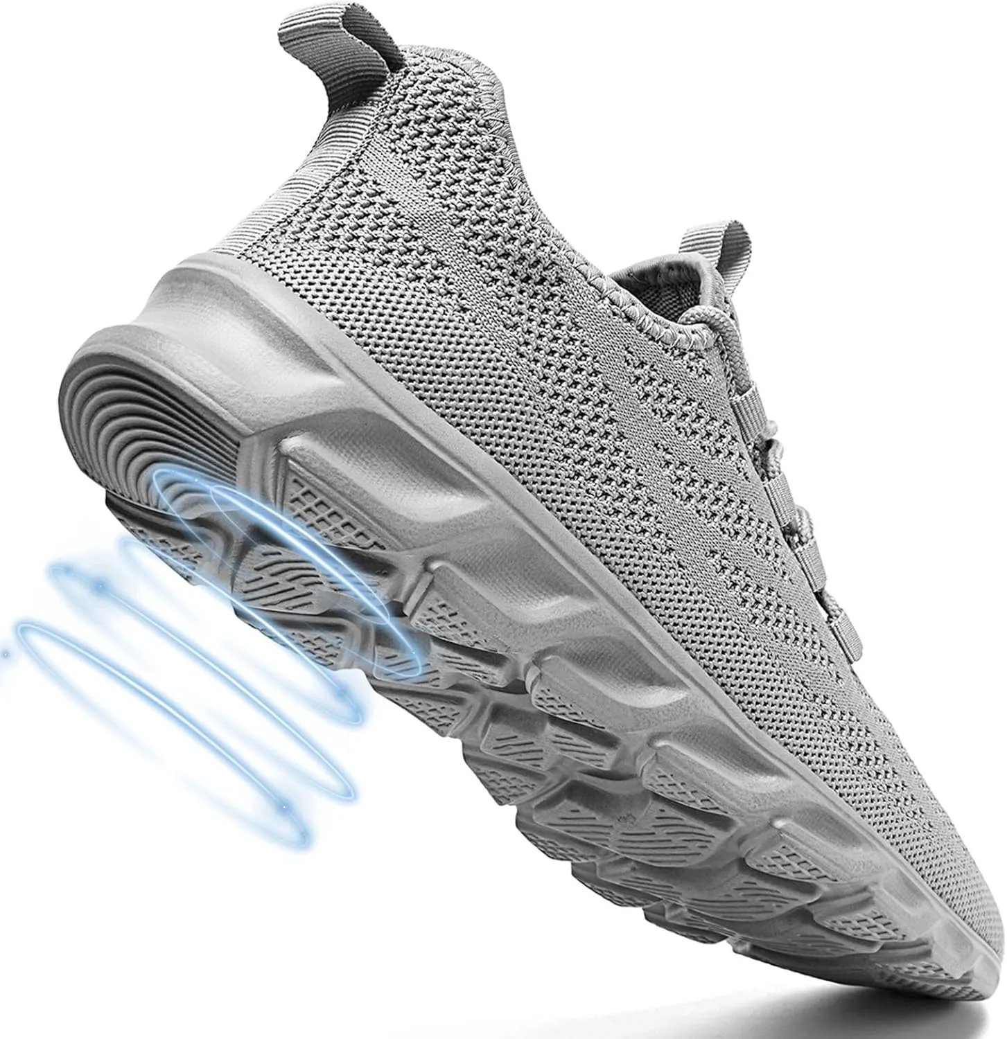 QIJGS Mens Running Shoes Tennis for Men Fashion Workout Athletic Gym Mesh Lightweight Sports Casual Sneakers