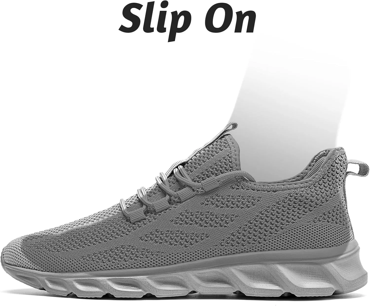 QIJGS Mens Running Shoes Tennis for Men Fashion Workout Athletic Gym Mesh Lightweight Sports Casual Sneakers