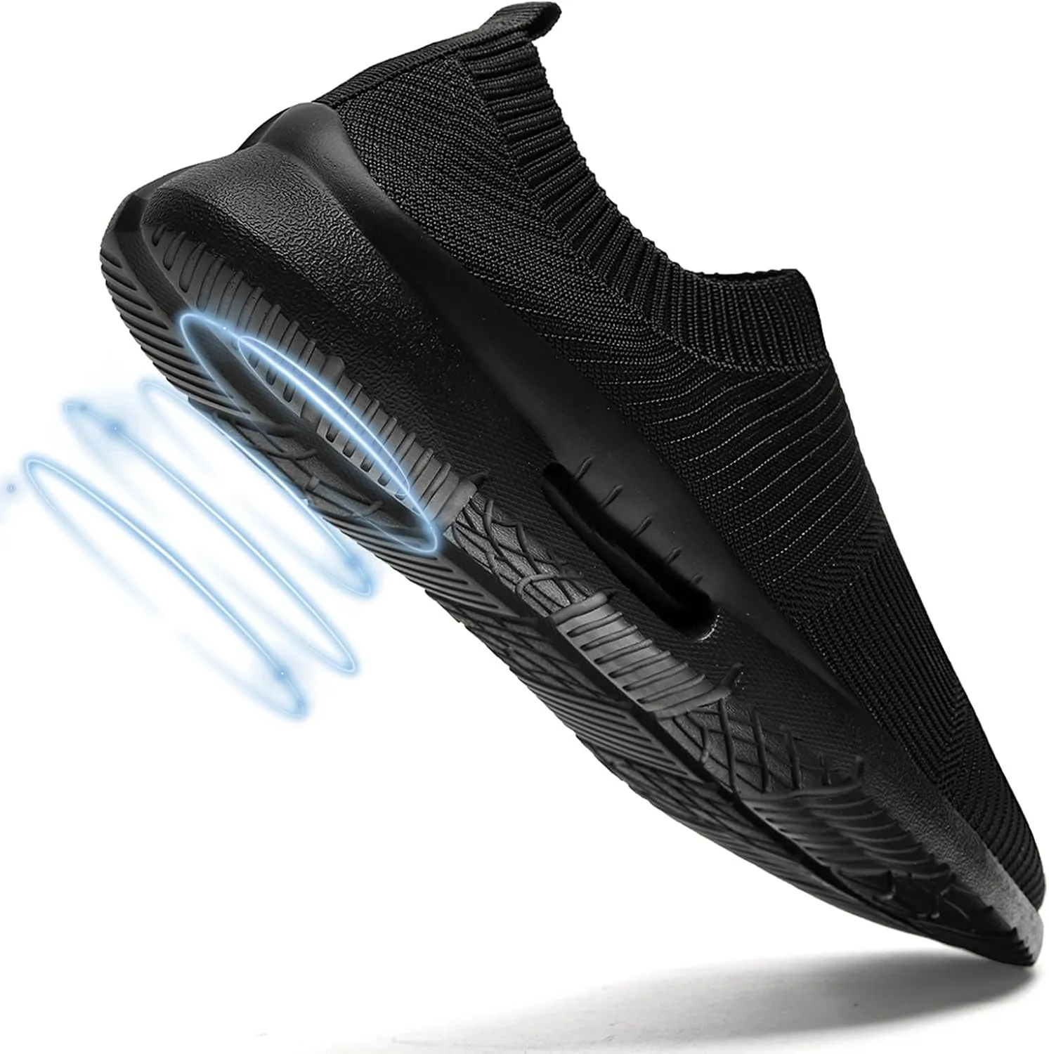 QIJGS Slip on Shoes for Men Running Tennis Athletic Gym for Men Mesh Lightweight Sports Fashion Workout Casual Sneakers
