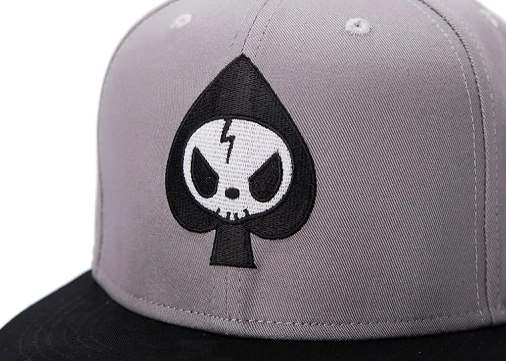 Quanhaigou Adjustable Snapback Hat for Men Women,Unisex Hip Hop Baseball Cap Flat Bill Brim Dad Hats