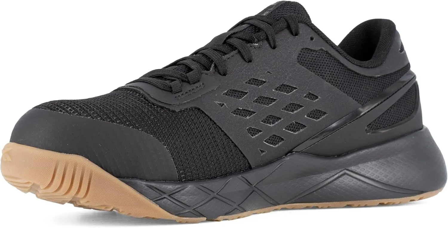 Reebok Men's Rb3322 Nanoflex Tr Work Construction Shoe Beige Safety