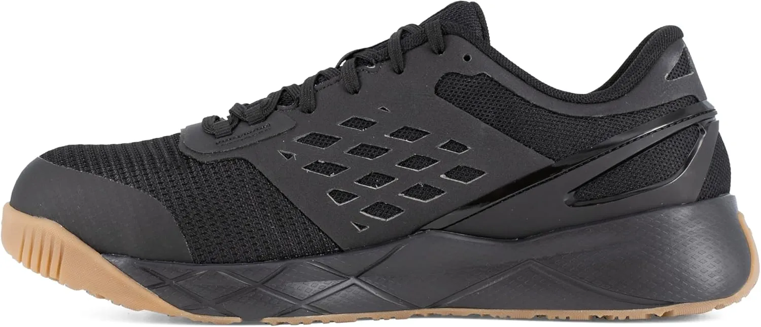 Reebok Men's Rb3322 Nanoflex Tr Work Construction Shoe Beige Safety