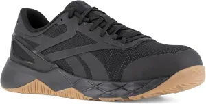 Reebok Work Men's RB3317 Nanoflex TR Work Construction Shoe Black Safety, 13 Wide