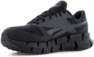 Reebok Work Men's Reebok FloatZig Work Composite Toe Slip Resistant Shoe, Black, 12 Wide