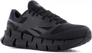 Reebok Work Men's Reebok FloatZig Work Composite Toe Slip Resistant Shoe, Black, 8 Wide