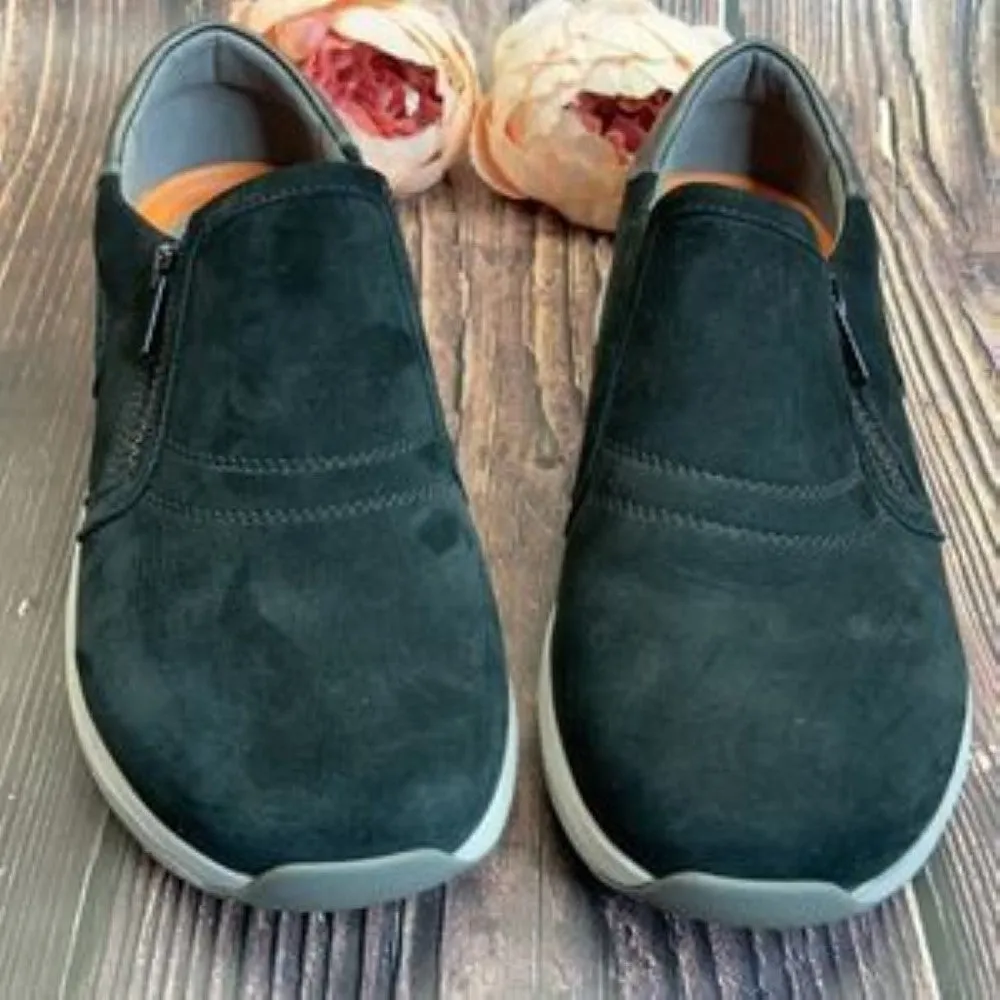 Rockport Black Leather Sneakers 8M