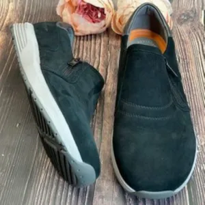 Rockport Black Leather Sneakers 8M