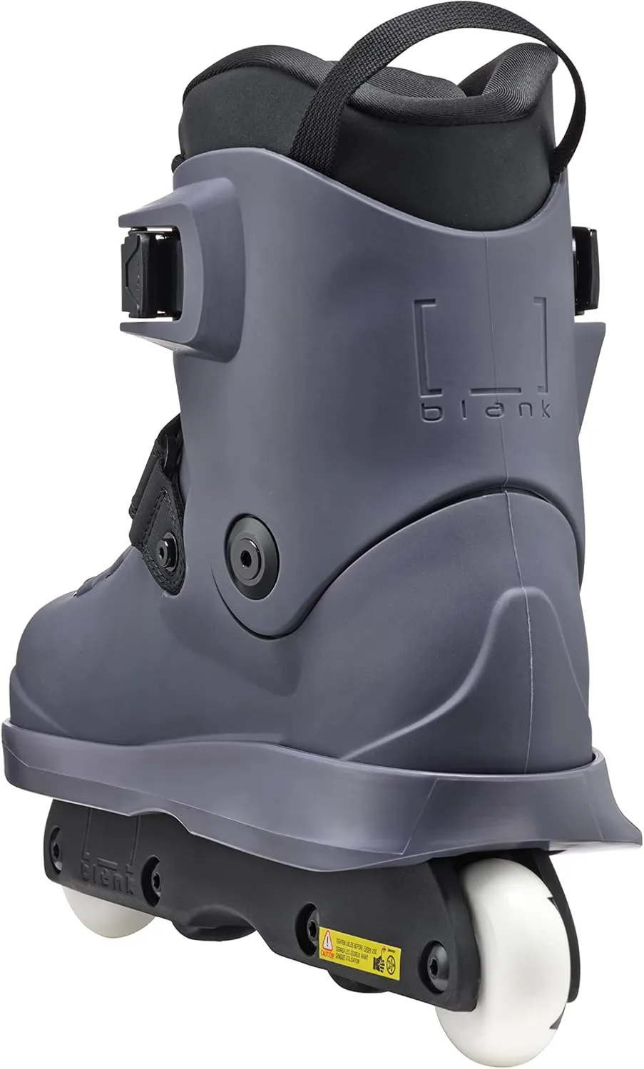 Rollerblade Blank Team Unisex Adult Fitness Inline Skate, Gray, Urban Performance Inline Skates