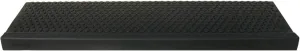 Rubber-Cal 10-104-013-6pk Coin-Grip Rubber 10" x 48"-6 Pack Commercial Step Mats, Black