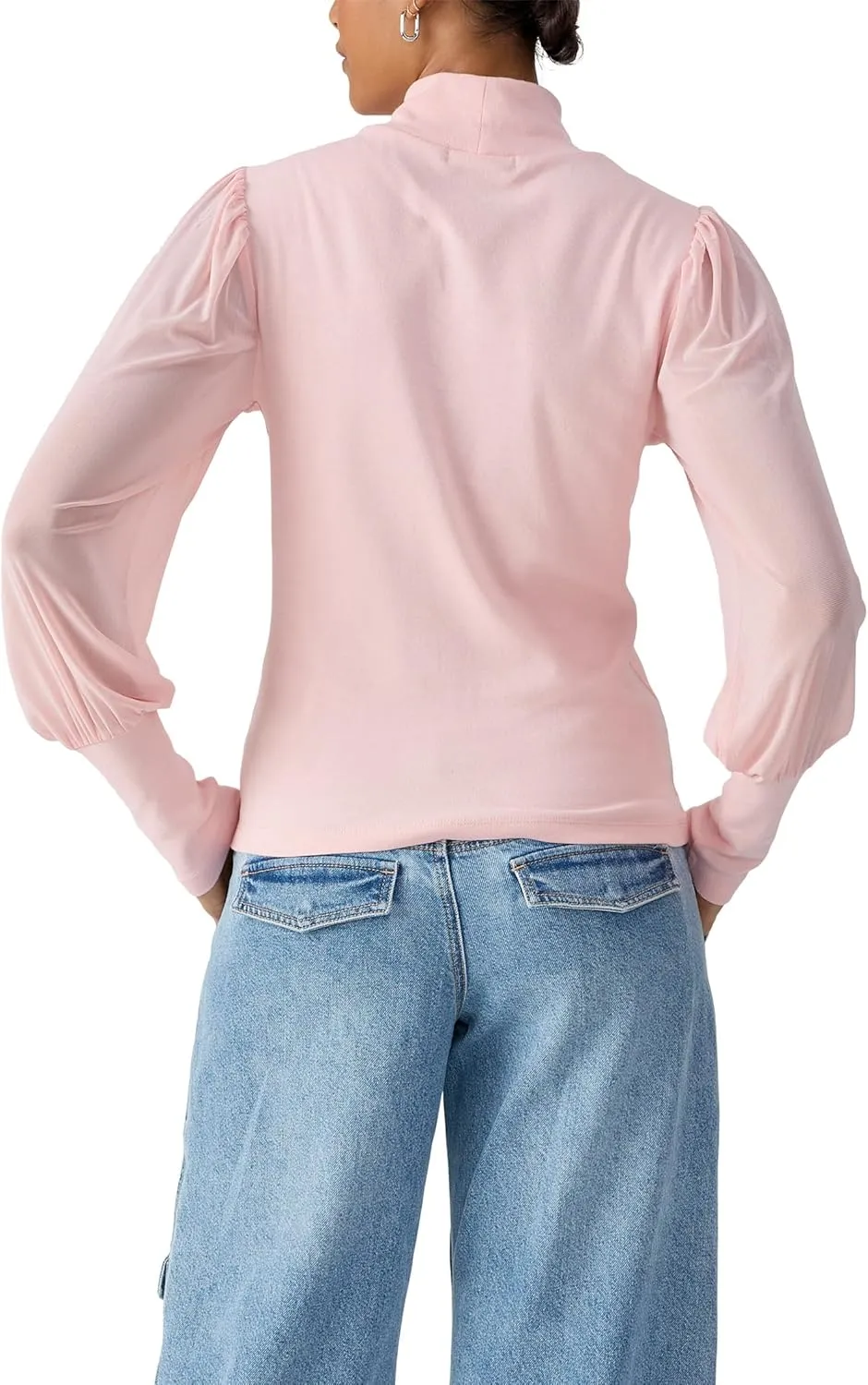 Sanctuary On My Mind Mesh Sleeve Top