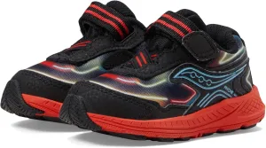 Saucony Ride 10 Jr Sneaker, Black, 4.5 US Unisex Little Kid