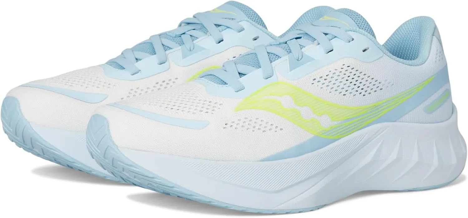 Saucony Women's Tide 2 Sneaker, White/ICE MELT, 5.5