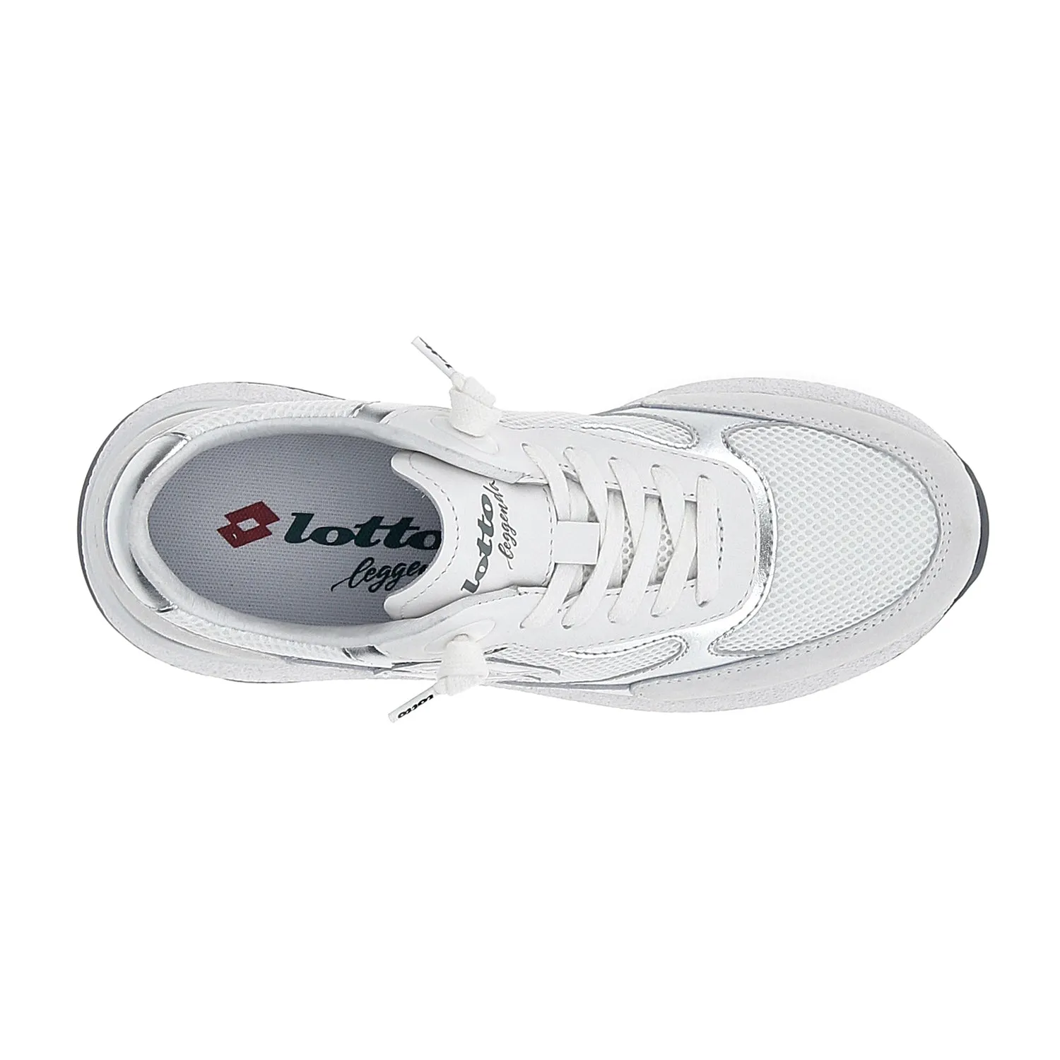 SCARPE TOKYO WEDGE NET W BIANCO