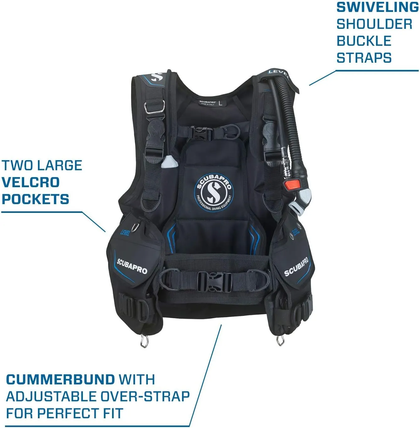SCUBAPRO Level Quick Cinch Diving BCD