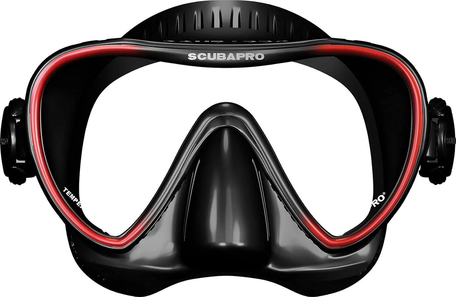 SCUBAPRO Synergy 2 Diving Mask (Red/Black)