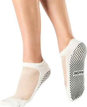 SHASHI Mesh Socks for Women – Stylish, Full-Coverage Non Slip Socks for Barre, Yoga and More