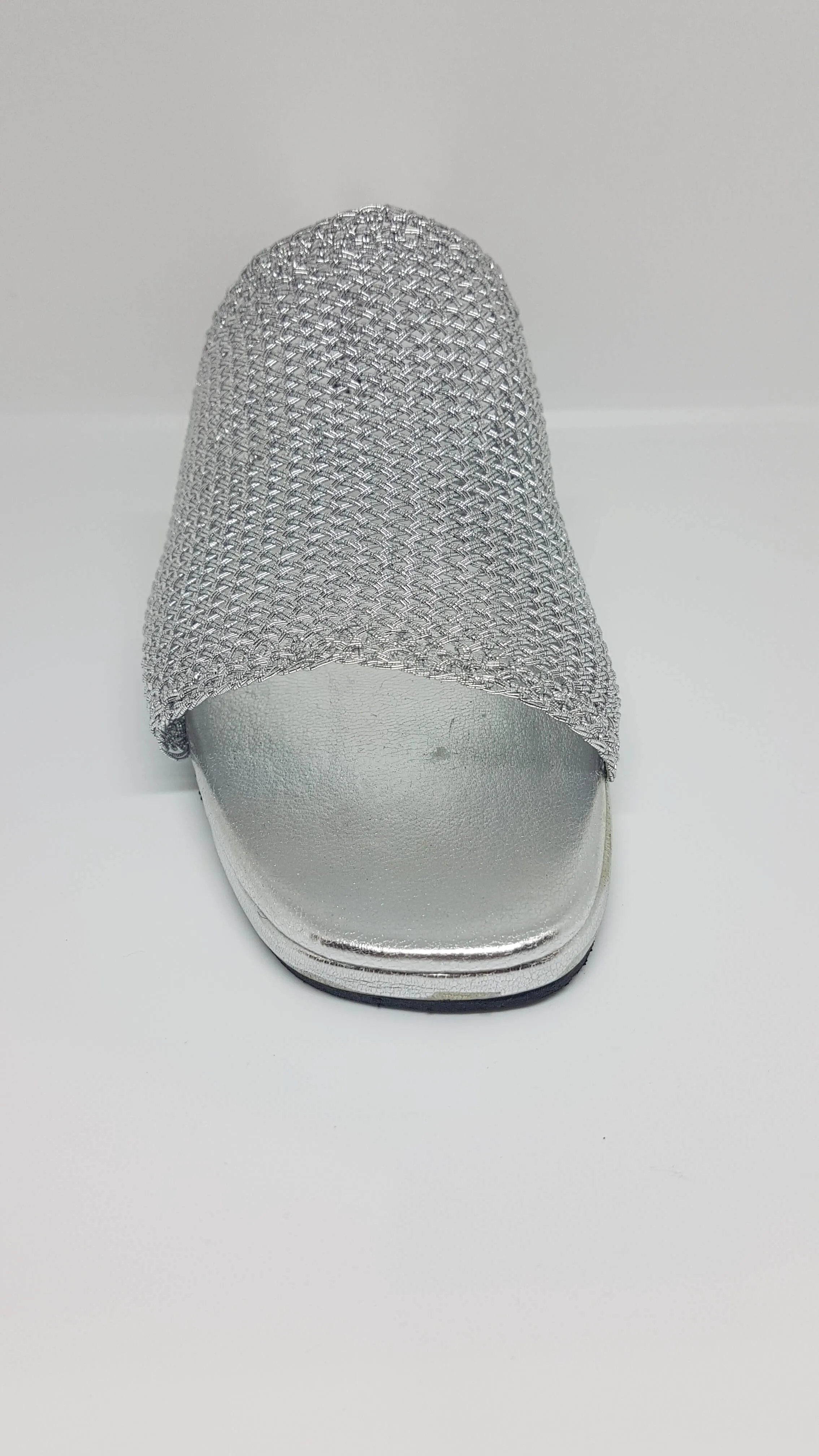 Silver Mesh Slip On SK008