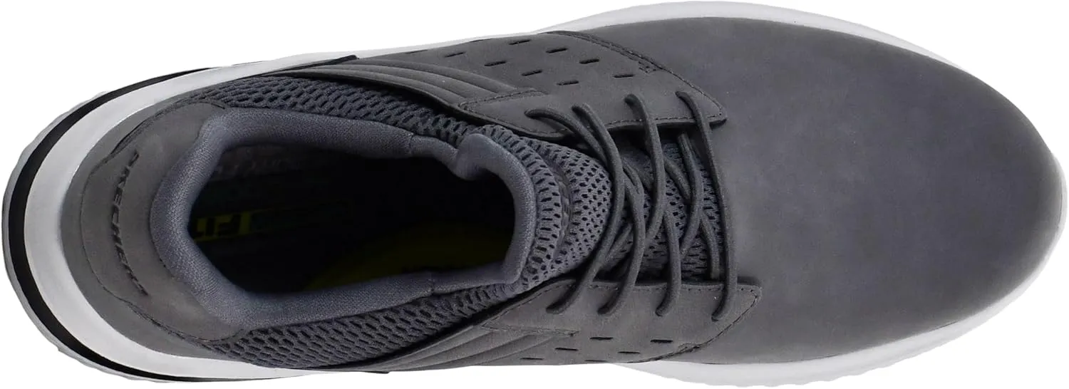 Skechers Men's Delson 3.0 Ezra Leather Bungee Lace Slip-On