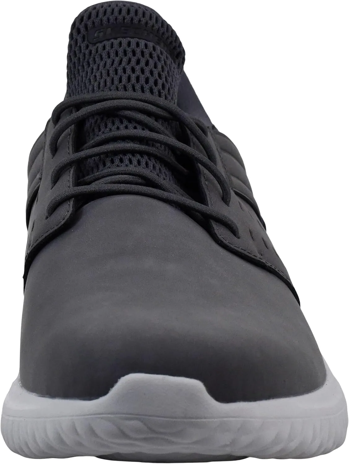 Skechers Men's Delson 3.0 Ezra Leather Bungee Lace Slip-On