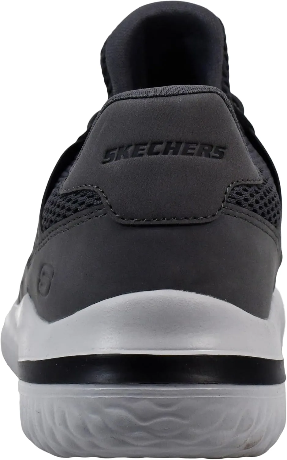 Skechers Men's Delson 3.0 Ezra Leather Bungee Lace Slip-On
