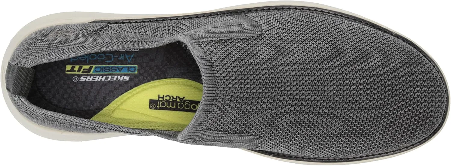 Skechers Men's Doveno-Oswyn Fly Rounded Toe Mesh Slip On