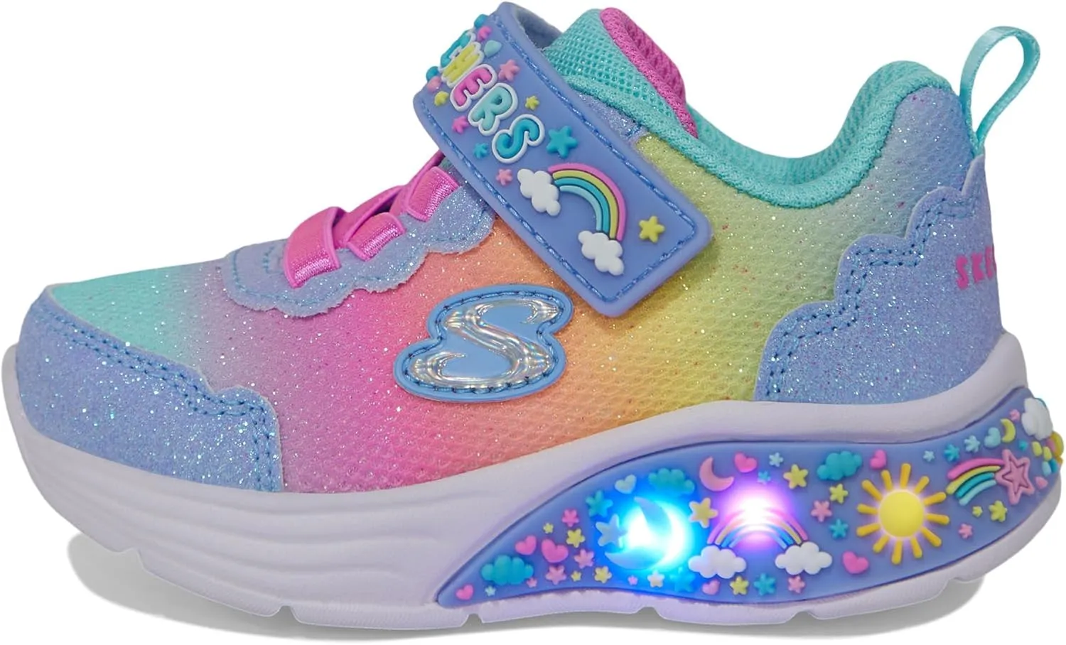 Skechers Unisex-Child My Dreamers-Pastel Sunset Sneaker