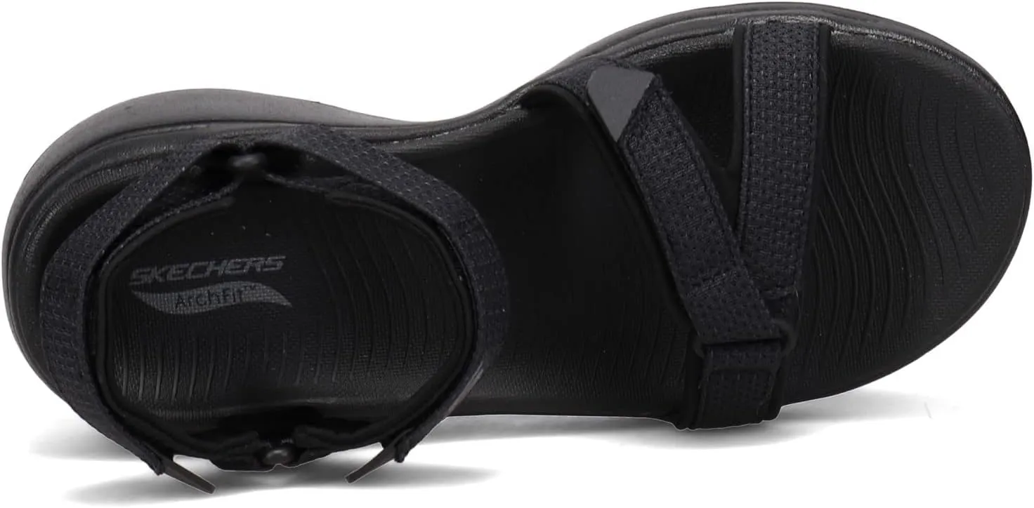 Skechers Women's Go Walk Arch Fit Mesh Quarter Strap