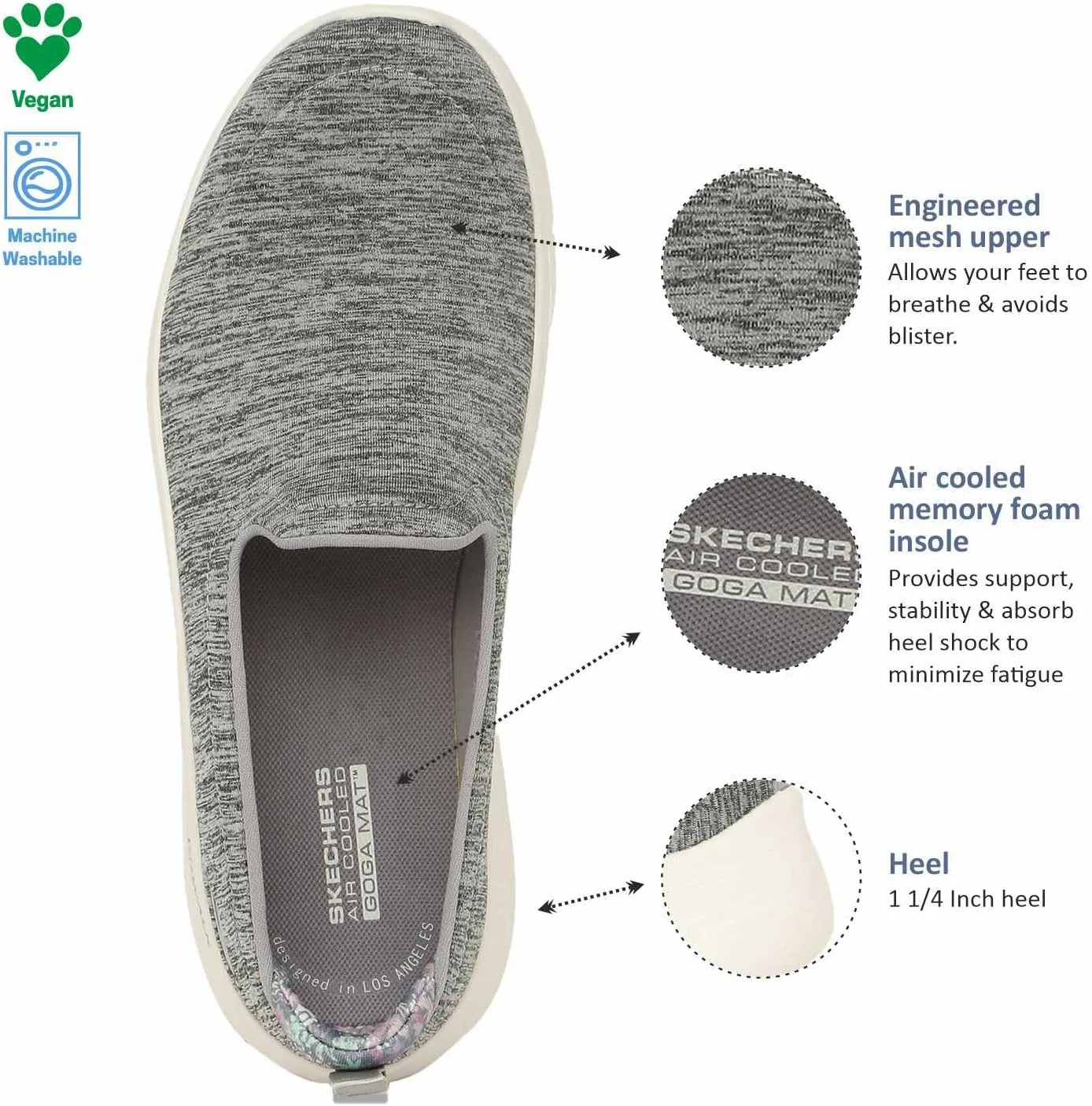 Skechers Women's Go Walk Flex Clever View