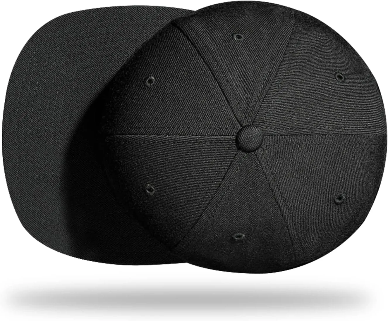 Skull Hat Snapback Hats for Men Boys Skeleton Cap Black Flat Bill Brim Trucker Snap Backpack Hat