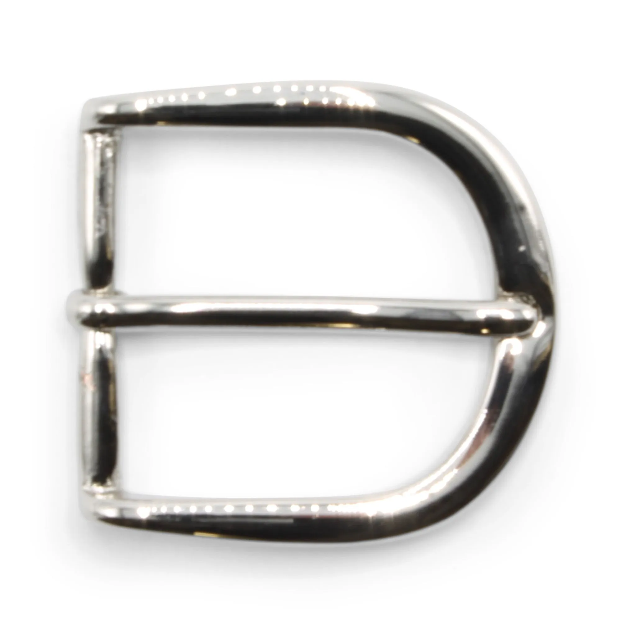 Slim Flattened C Shape Prong Buckle 35mm